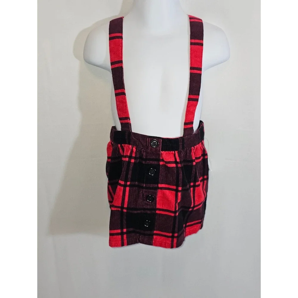 The‎ Children's Place Red and Black Plaid Skirtall. 12-18 months.